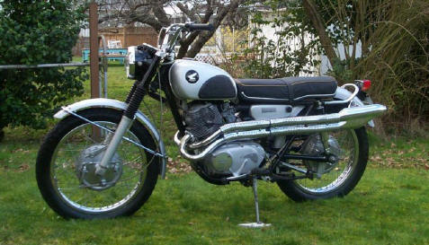 1965 Honda scrambler for sale